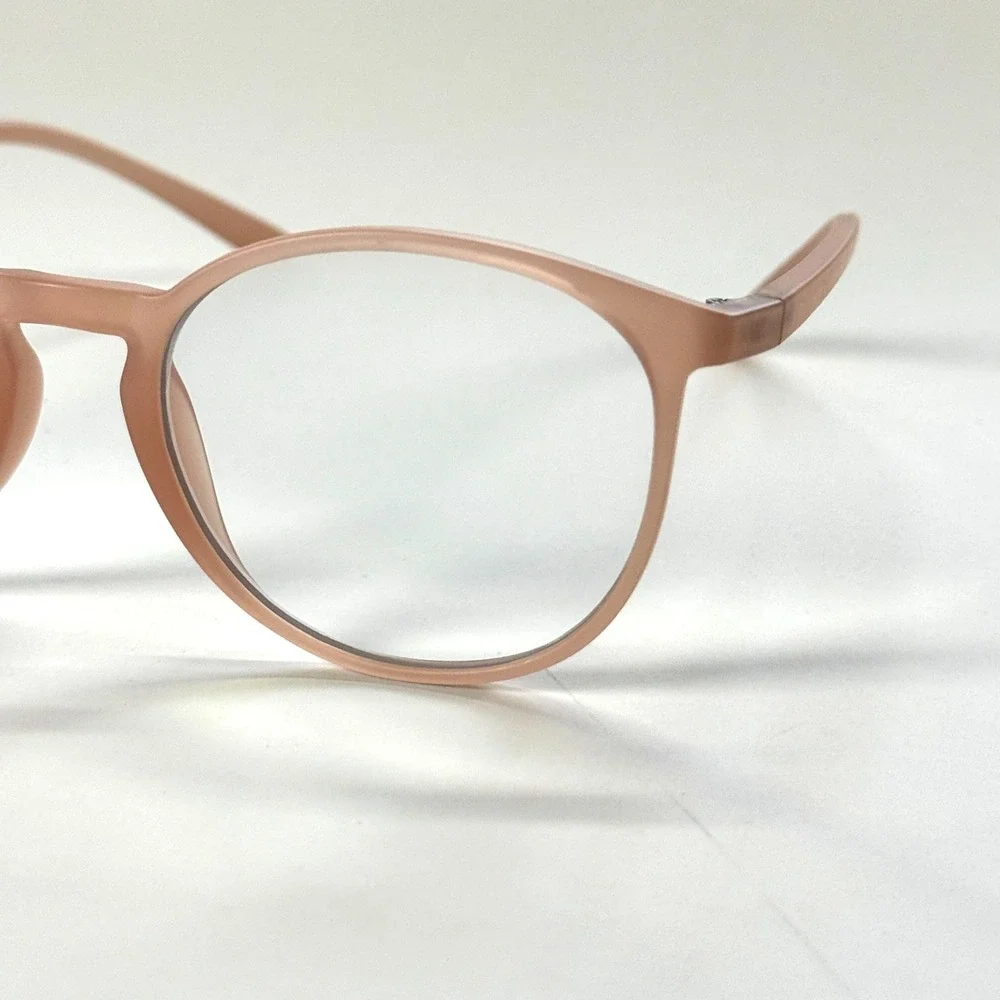 Eyebuydirect Dinah Eyeglasses Frame Only 50-19-137 C4 Pink Full Rim Lightweight
